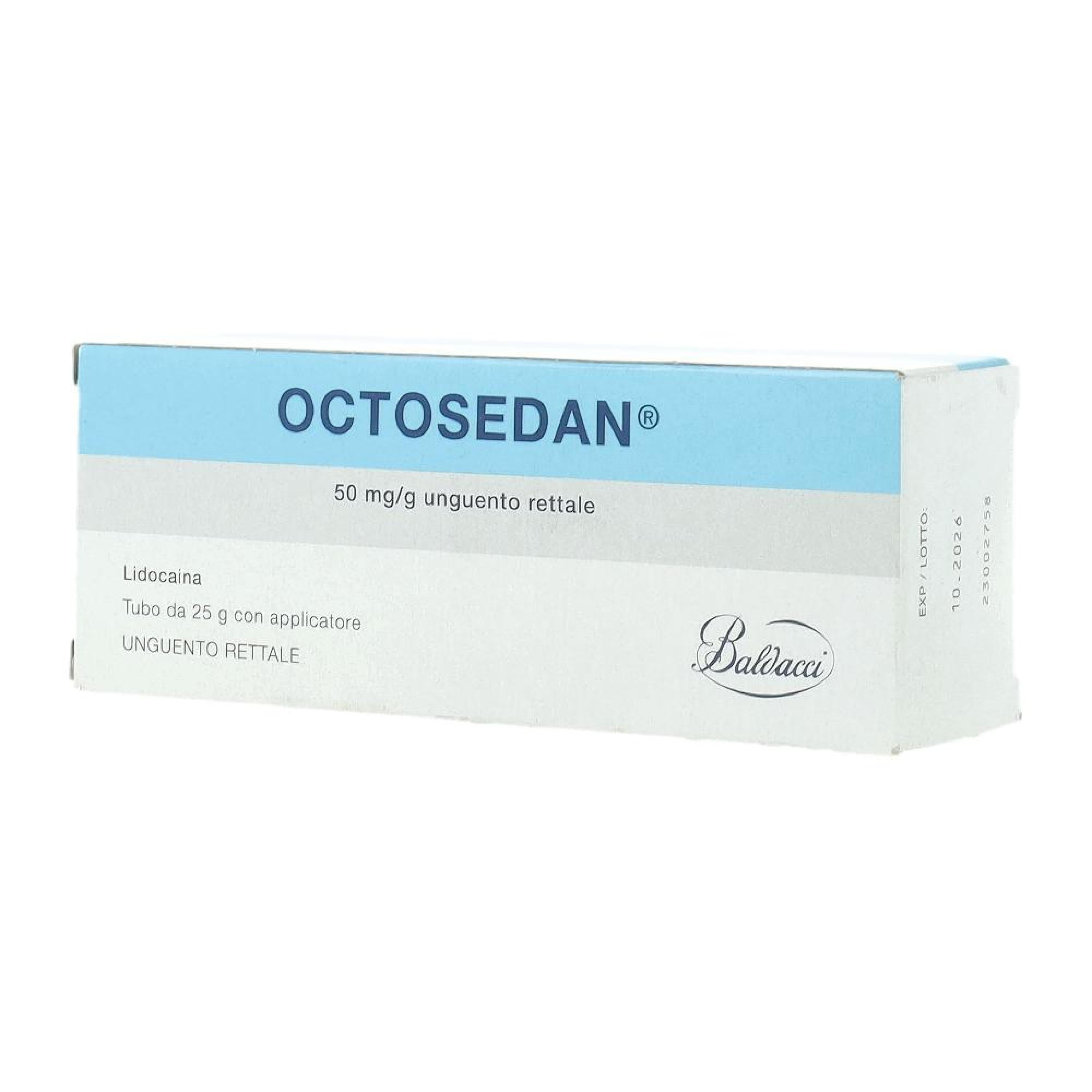 OCTOSEDAN*ung rett 25 g 50 mg/g