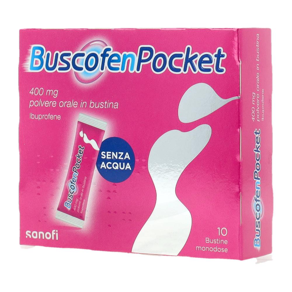 BUSCOFENPOCKET*orale polv 10 bust 400 mg