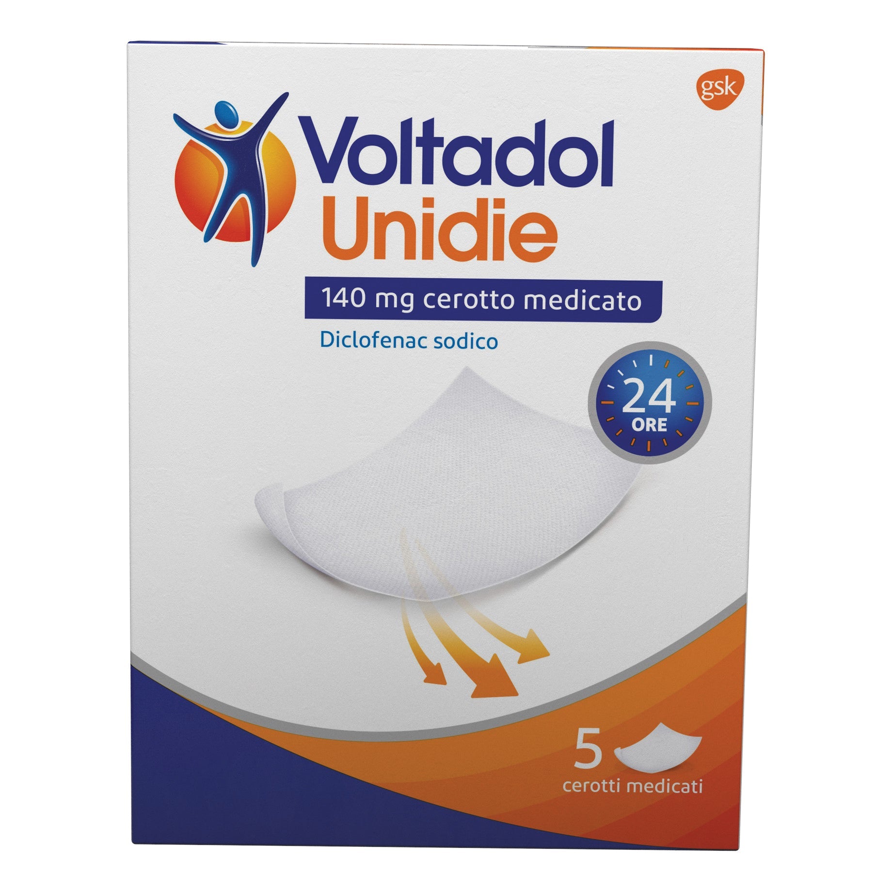 VOLTADOL UNIDIE*5 cerotti medicati 140 mg