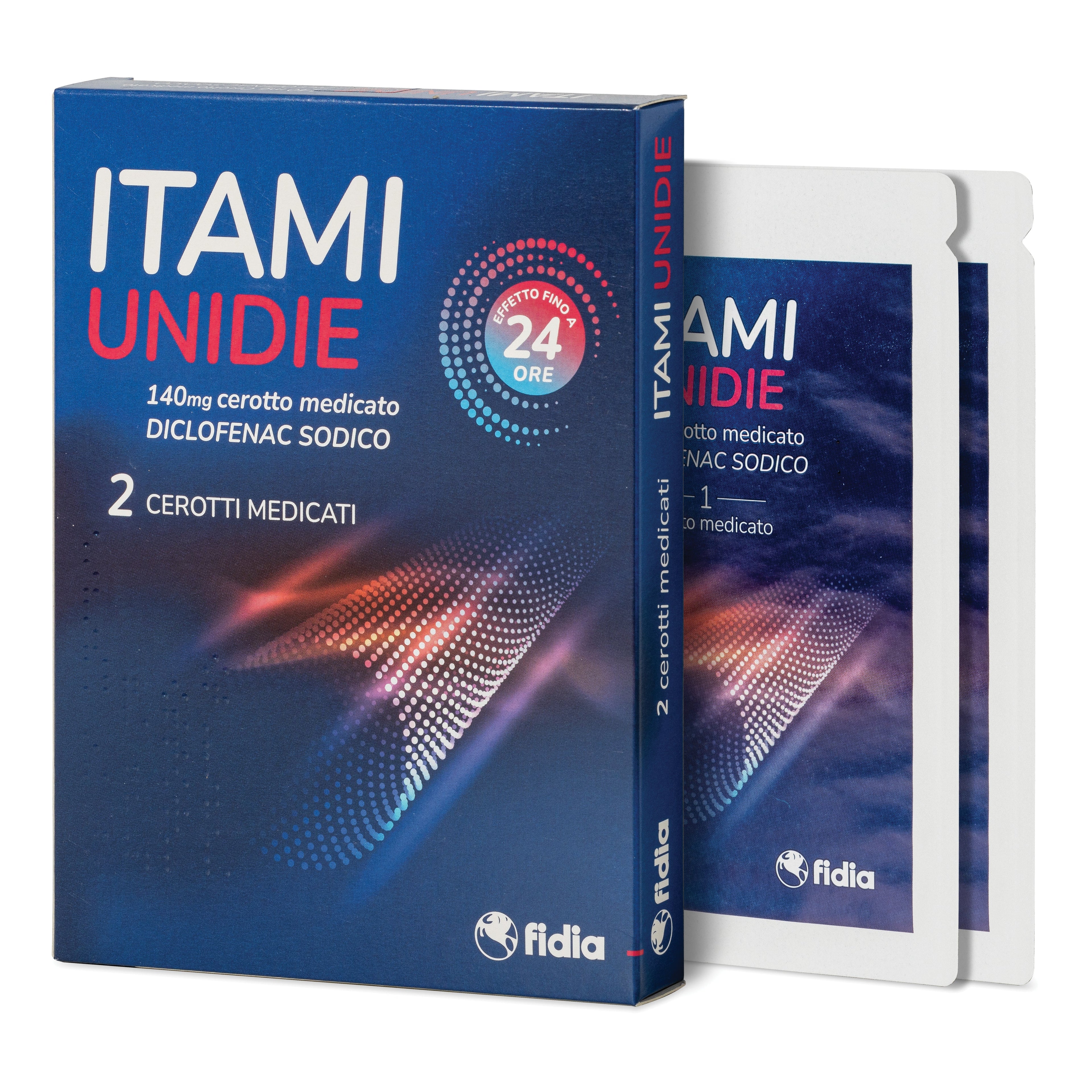 ITAMI UNIDIE*2 cerotti medicati 140 mg