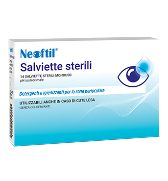 LABORATORIO DELLA FARMACIA NEOFTIL SALVIETTINE OCULARI 14 PEZZI