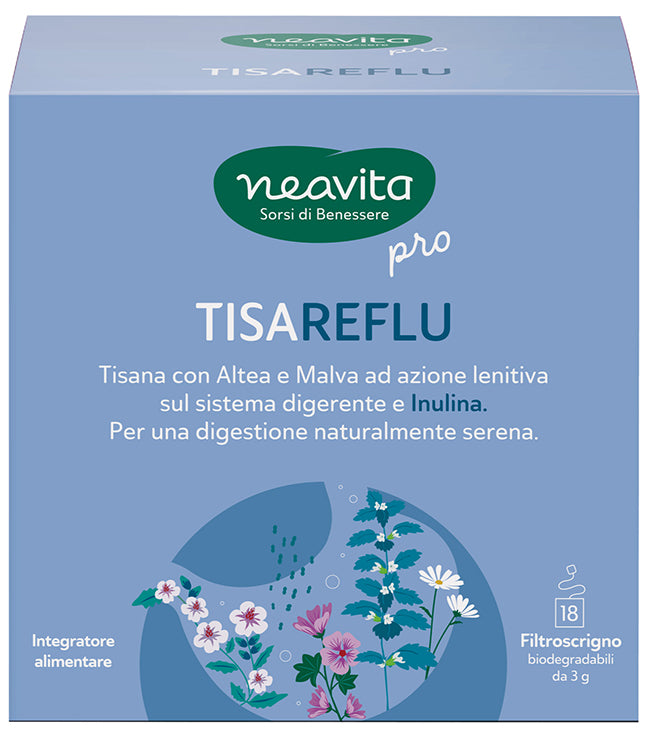 NEAVITA FILTROSCRIGNO TISAFLU TIGLIO SAMBUCO EUCALIPTO VITAMINA C 18 FILTRI