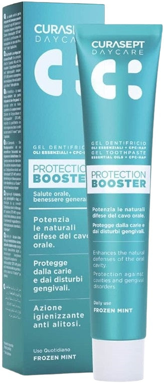 CURASEPT DAYCARE DENTIFRICIO PROTECTION BOOSTER FROZEN MINT75 ML