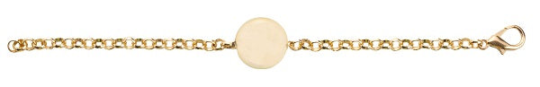 BRACCIALE PIETRA LUCIDA ORO
