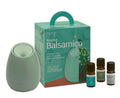 PURAE RESPIRA BALSAMICO KIT CON DIFFUSORE A ULTRASUONI E 3 OLI ESSENZIALI E PURI DI EUCALIPTO GLOBULUS, PINO CEMBRO E ABETE SIBERIANO