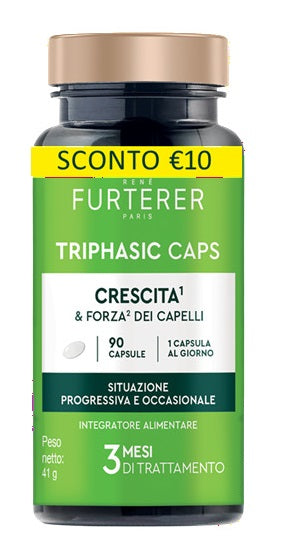 RENE FURTERER TRIPHASIC CAPS CRESCITA & FORZA DEI CAPELLI 90CAPSULE PREZZO SPECIALE 2026