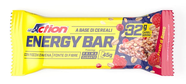 PROACTION ENERGY BAR CEREALI FRUTTI DI BOSCO 45 G