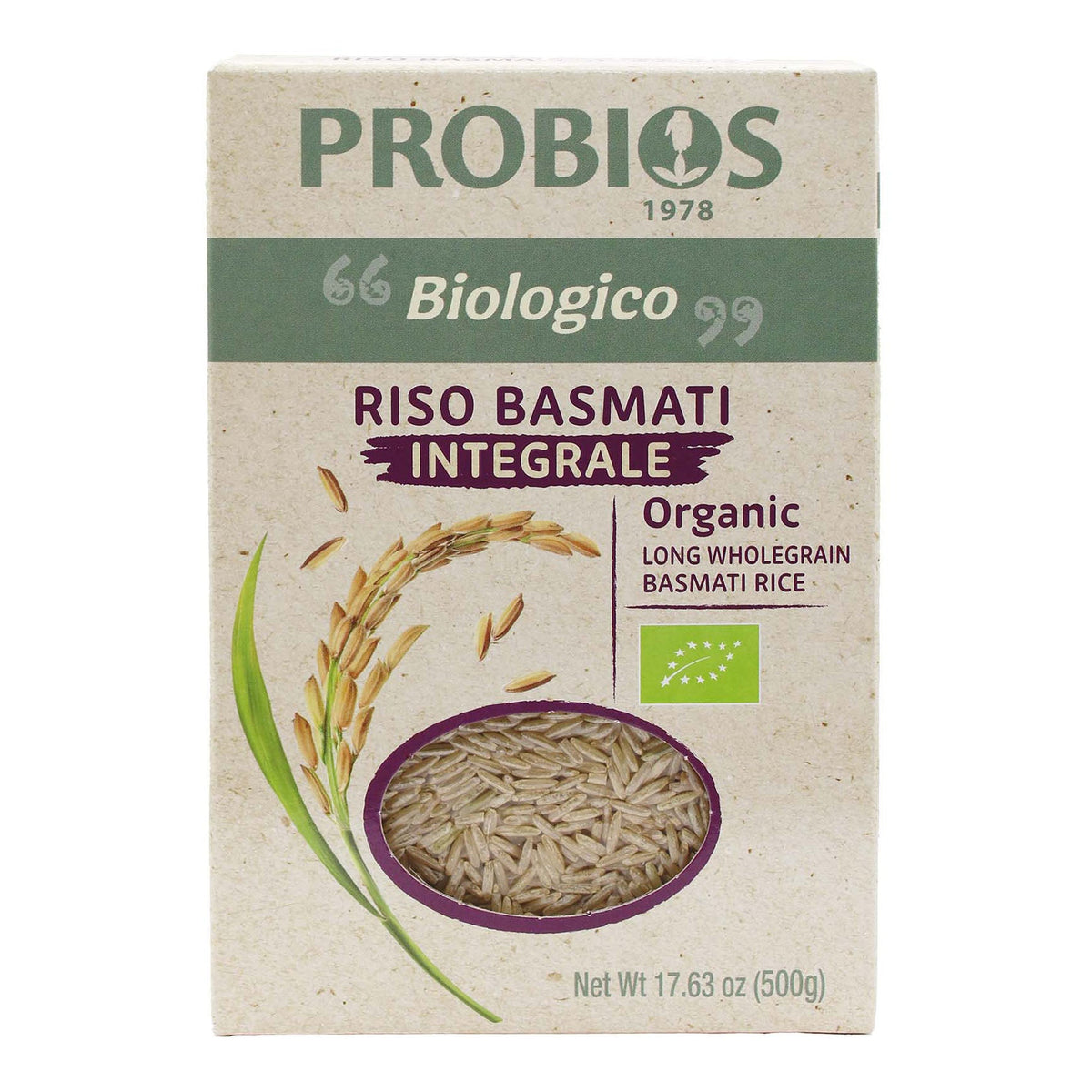 RICE&RICE RISO BASMATI INTEGRALE 500 G