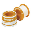 CEROTTO IN ROCCHETTO LEUKOPOR IPOALLERGENICO TESSUTO NON TESSUTO BIANCO 2,5X500 CM