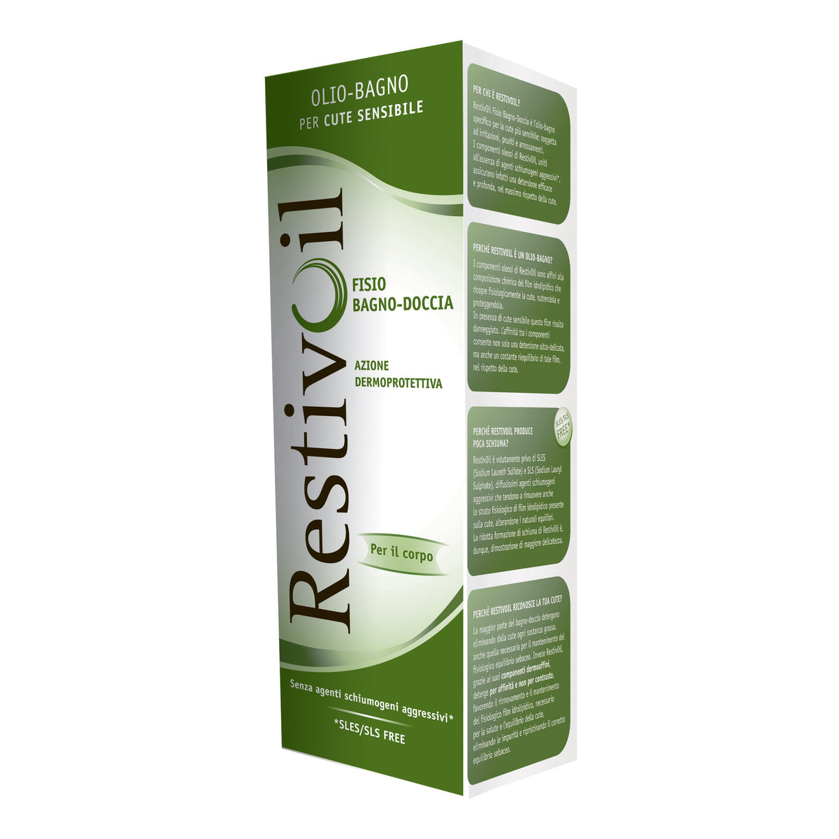 RESTIVOIL FISIOBAGNO DOCCIA 250 ML