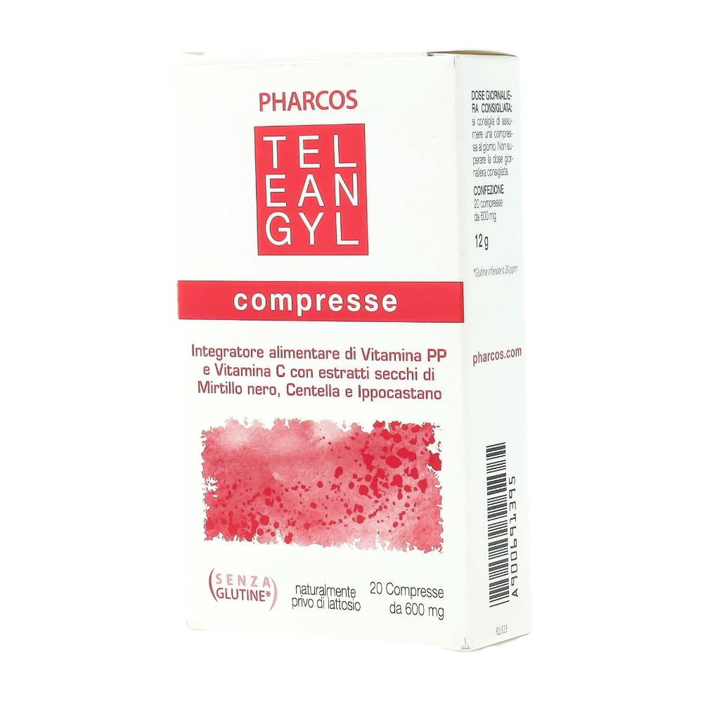 PHARCOS TELEANGYL 20 COMPRESSE DA 600 MG