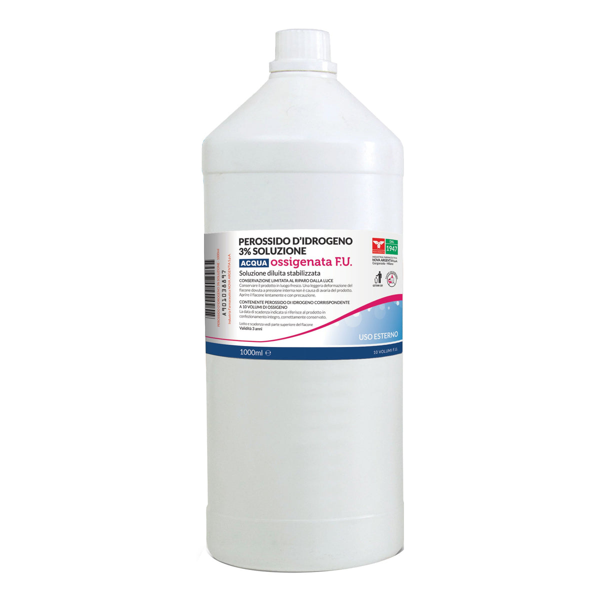 PEROSSIDO D'IDROGENO 10 VOLUMI FU 1000 ML