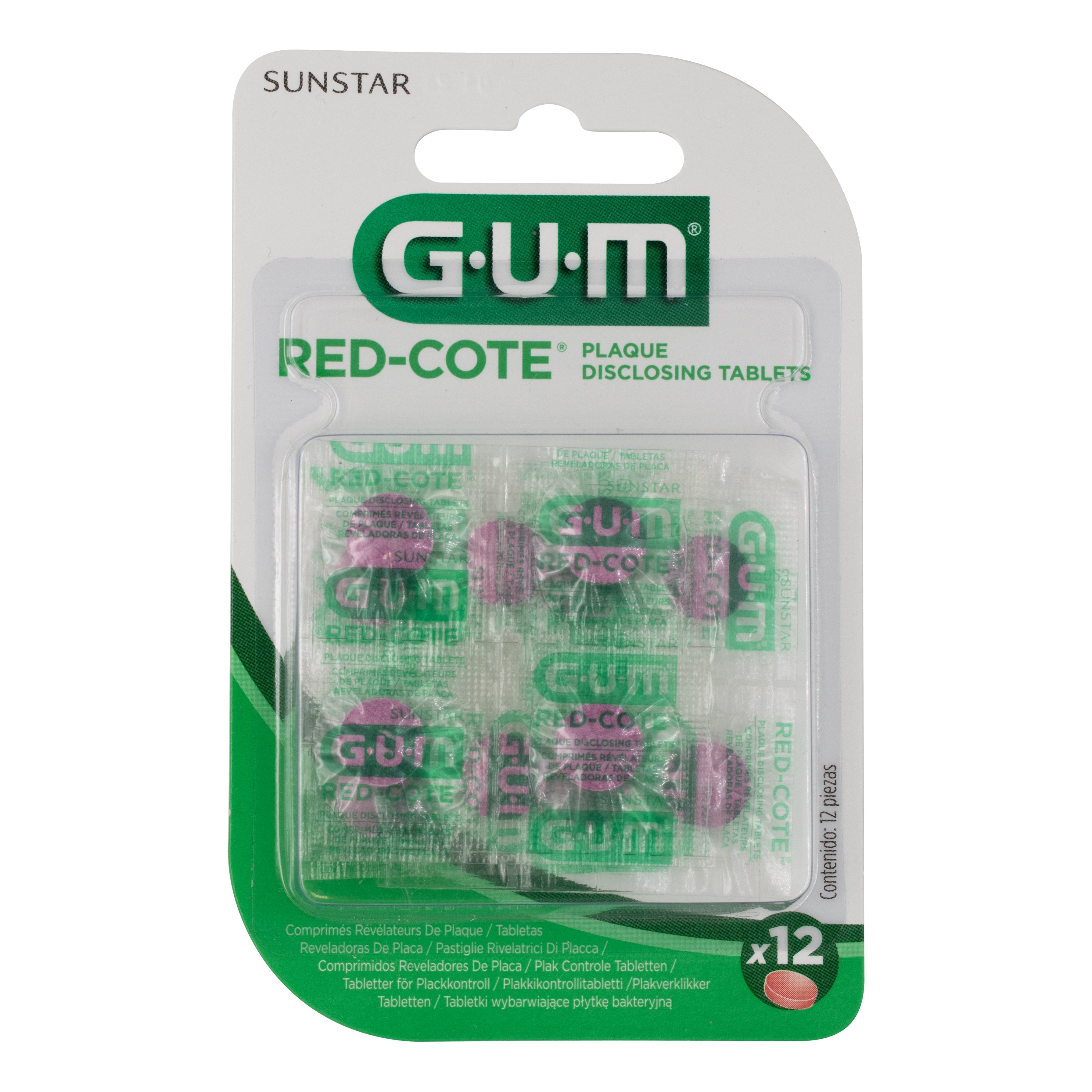 GUM RED-COTE RIV PLACCA 12 PASTIGLIE