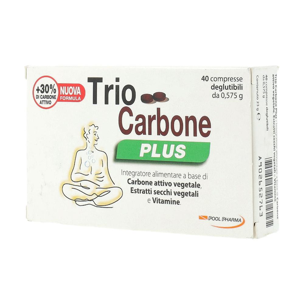 TRIOCARBONE PLUS 40 COMPRESSE