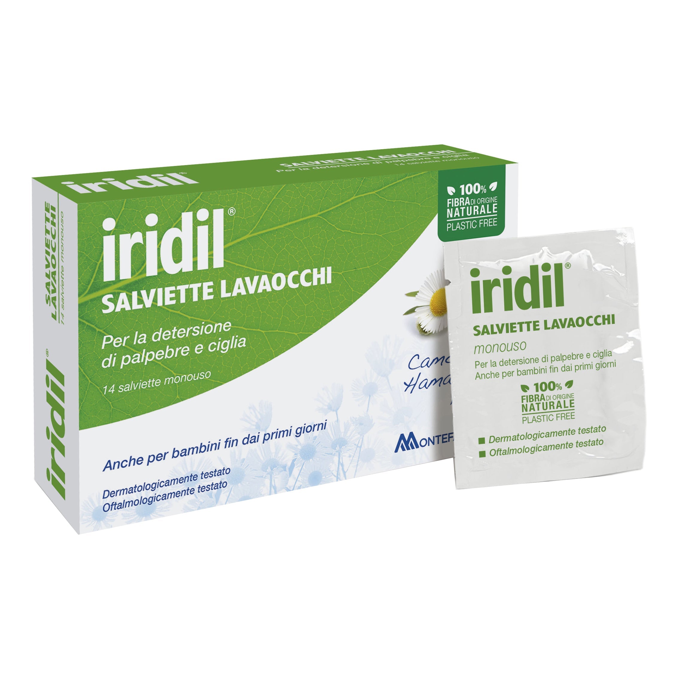IRIDIL LAVAOCCHI 14 SALVIETTE MONOUSO
