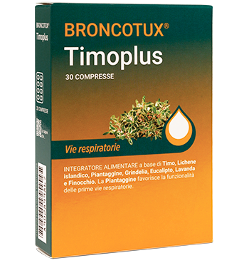 LABORATORIO DELLA FARMACIA TIMOPLUS 30 COMPRESSE LINEA BRONCOTUX