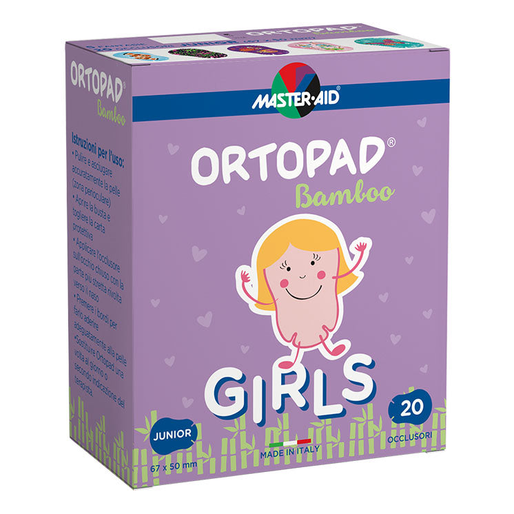 CEROTTO OCULARE PER ORTOTTICA ORTOPAD GIRLS JUNIOR 5X6,7 20PEZZI
