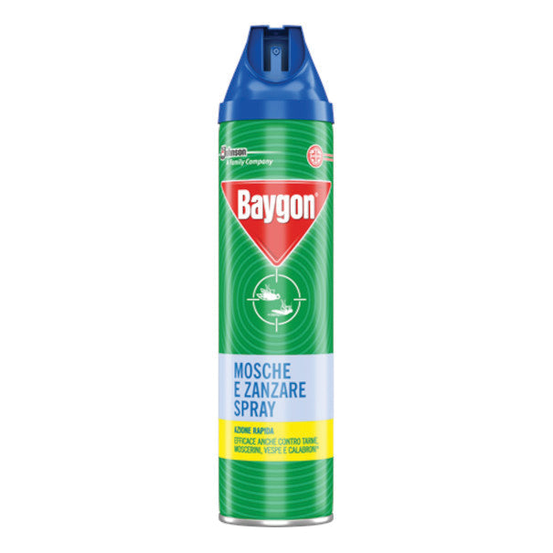 INSETTICIDA BAYGON MOSCE&ZANZARE PLUS 400 ML