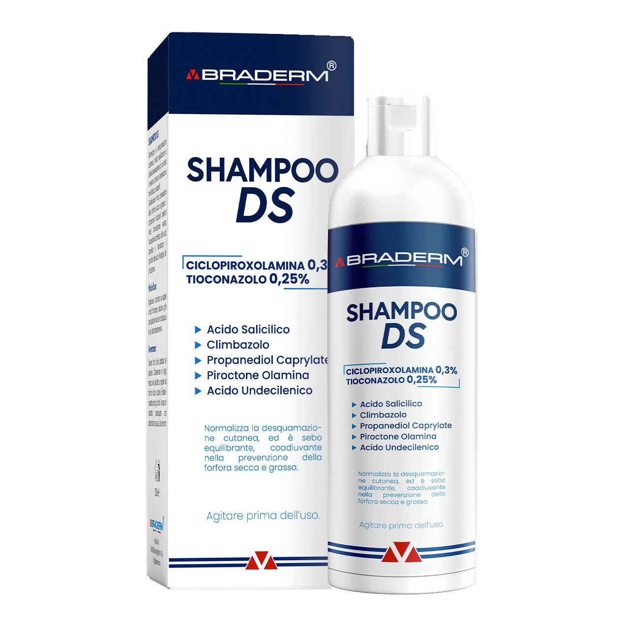 SHAMPOO DS 200 ML BRADERM