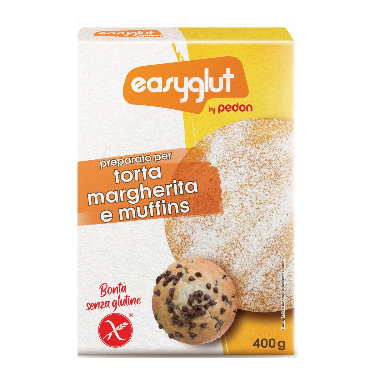 EASYGLUT PREPARATO TORTA MARGHERITA E MUFFINS 400 G