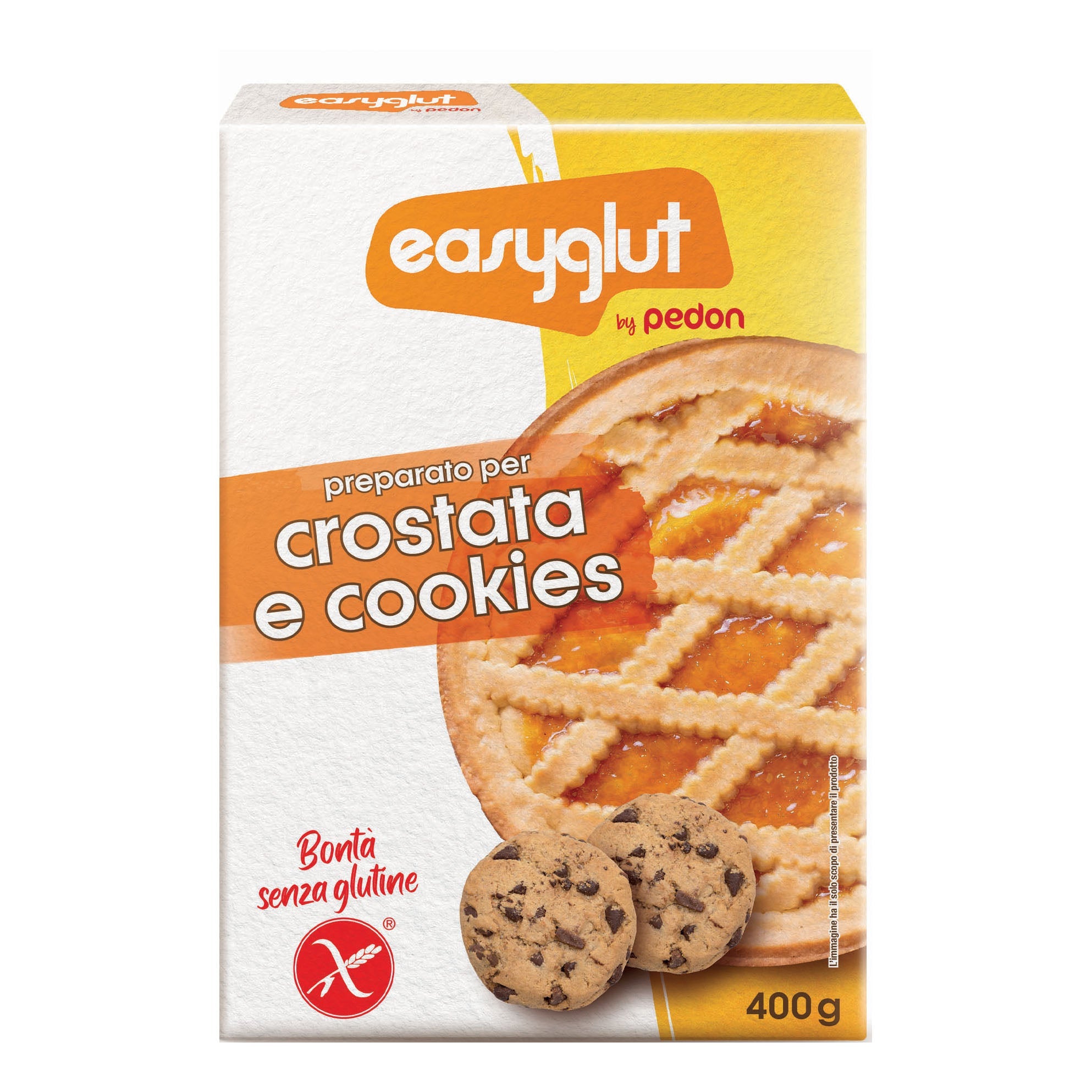 EASYGLUT PREPARATO PER CROSTATA E COOKIES 400 G