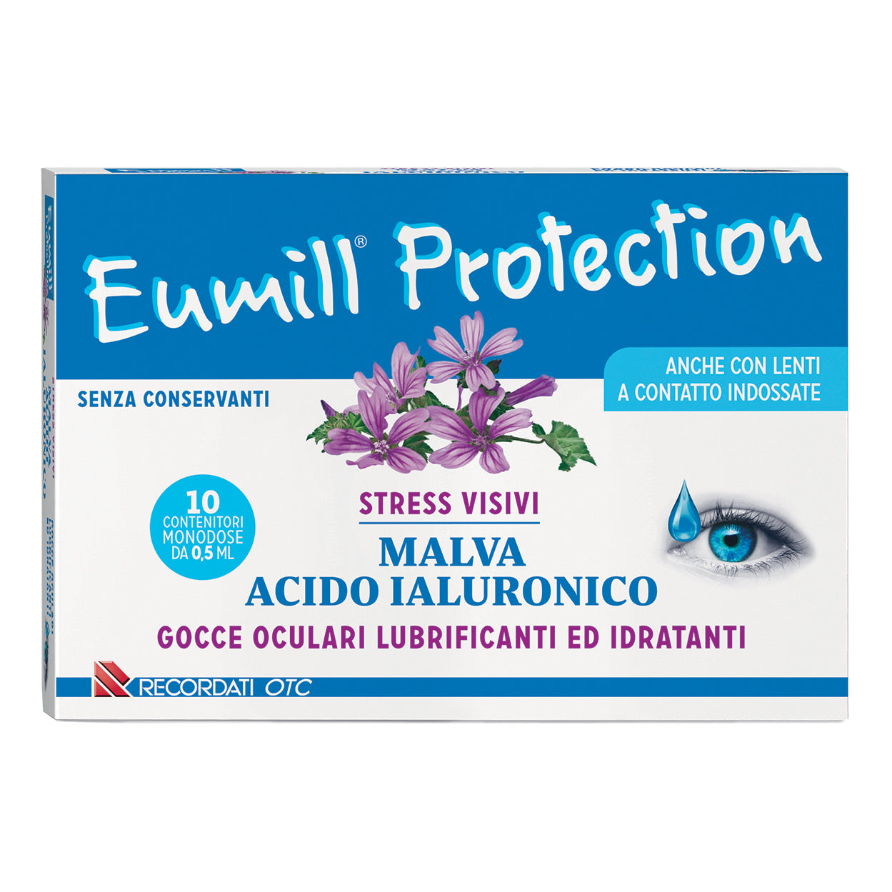 EUMILL PROTECTION GOCCE OCULARI 10 FLACONCINI MONODOSE 0,5 ML