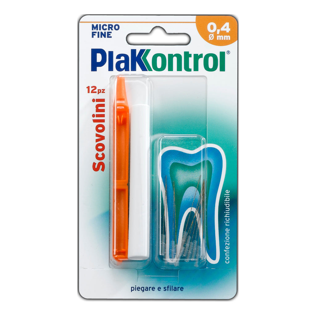 PLAKKONTROL MINIGRIP SCOVOLINO 0,4 MM 10 PEZZI