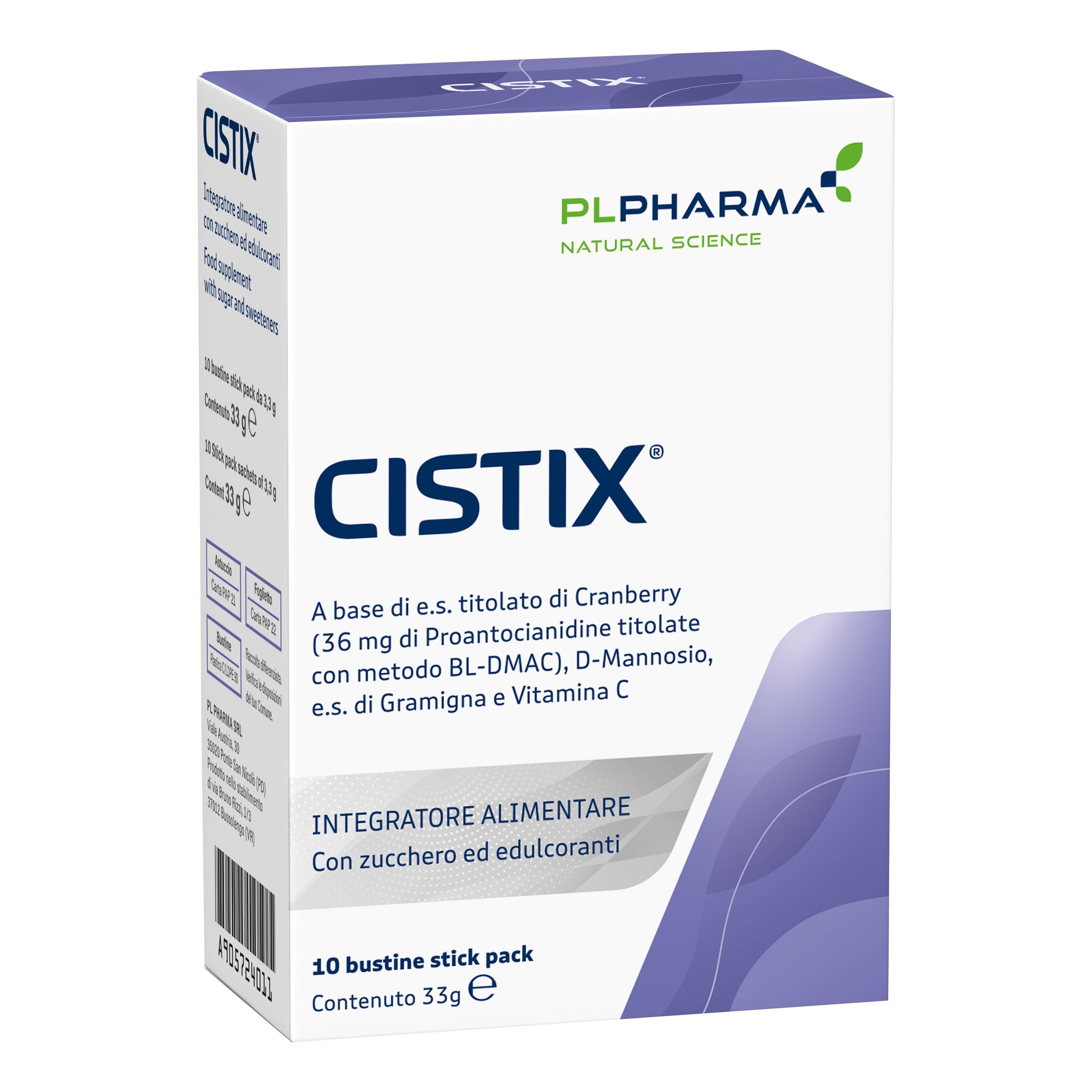 CISTIX 10 BUSTINE STICK PACK DA 3,3 G