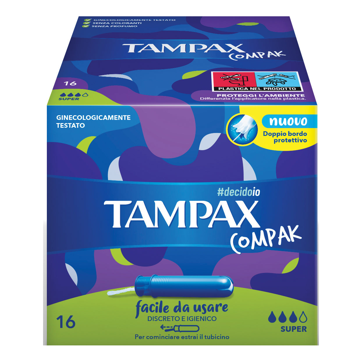 TAMPAX COMPAK SUPER 16 PEZZI
