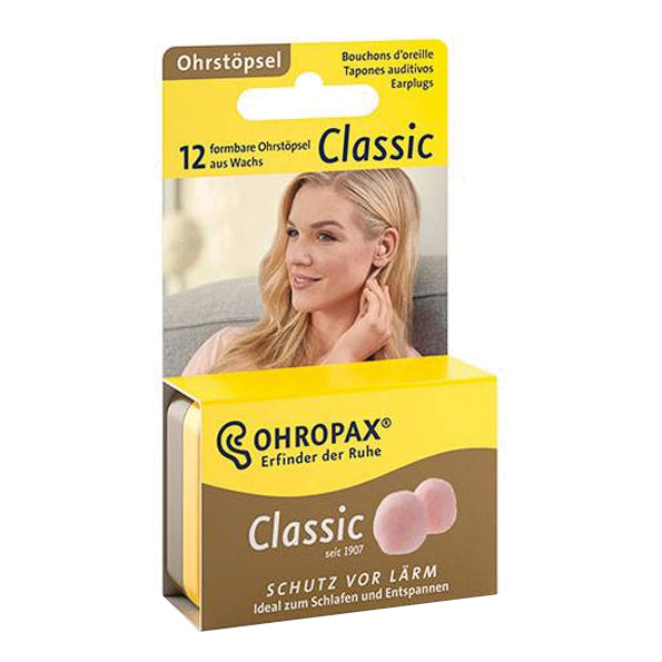 OHROPAX TAPPI AURICOLARI CERA 12 PEZZI