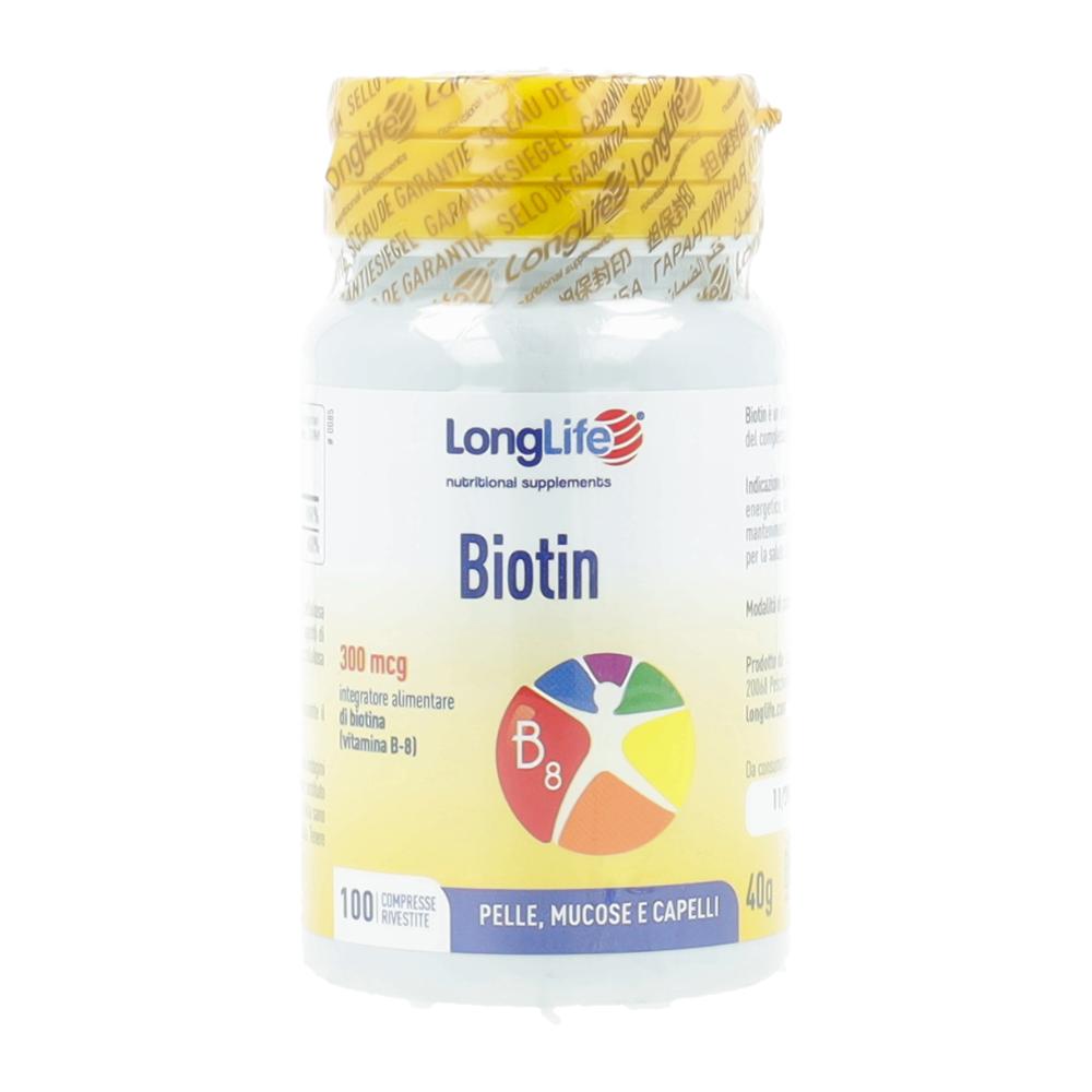 LONGLIFE BIOTIN 100 COMPRESSE