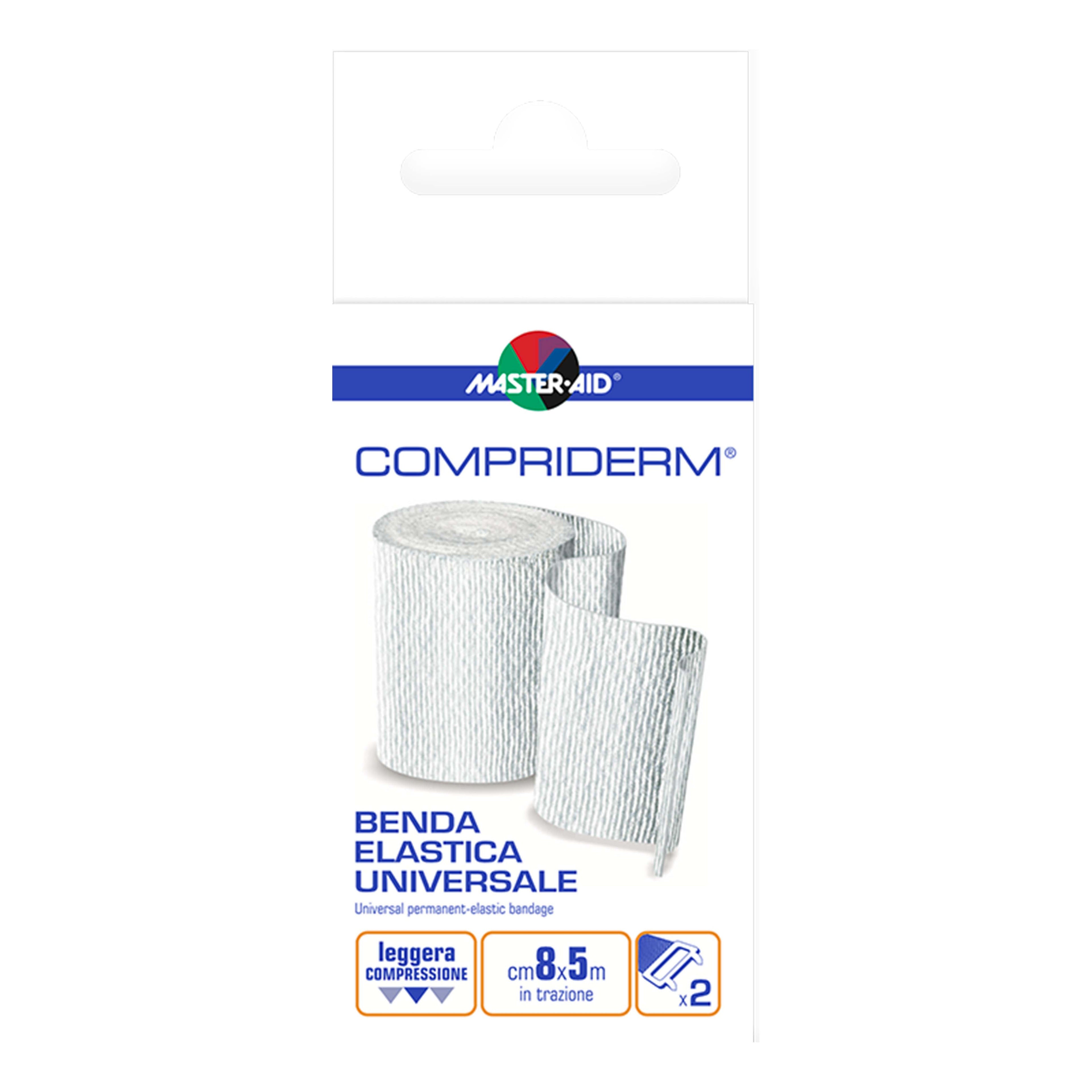 BENDA ELASTICA MASTER-AID COMPRIDERM 8X5