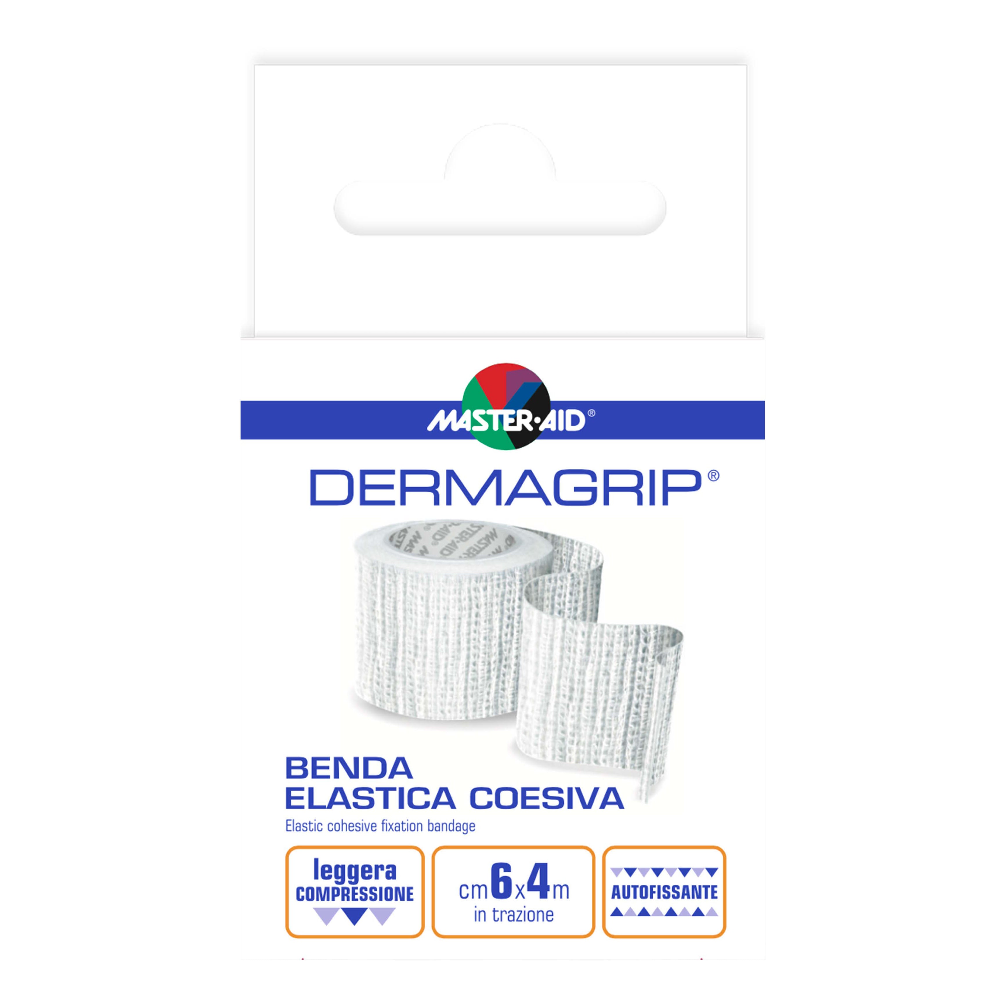 BENDA ELASTICA MASTER-AID DERMAGRIP 6X4