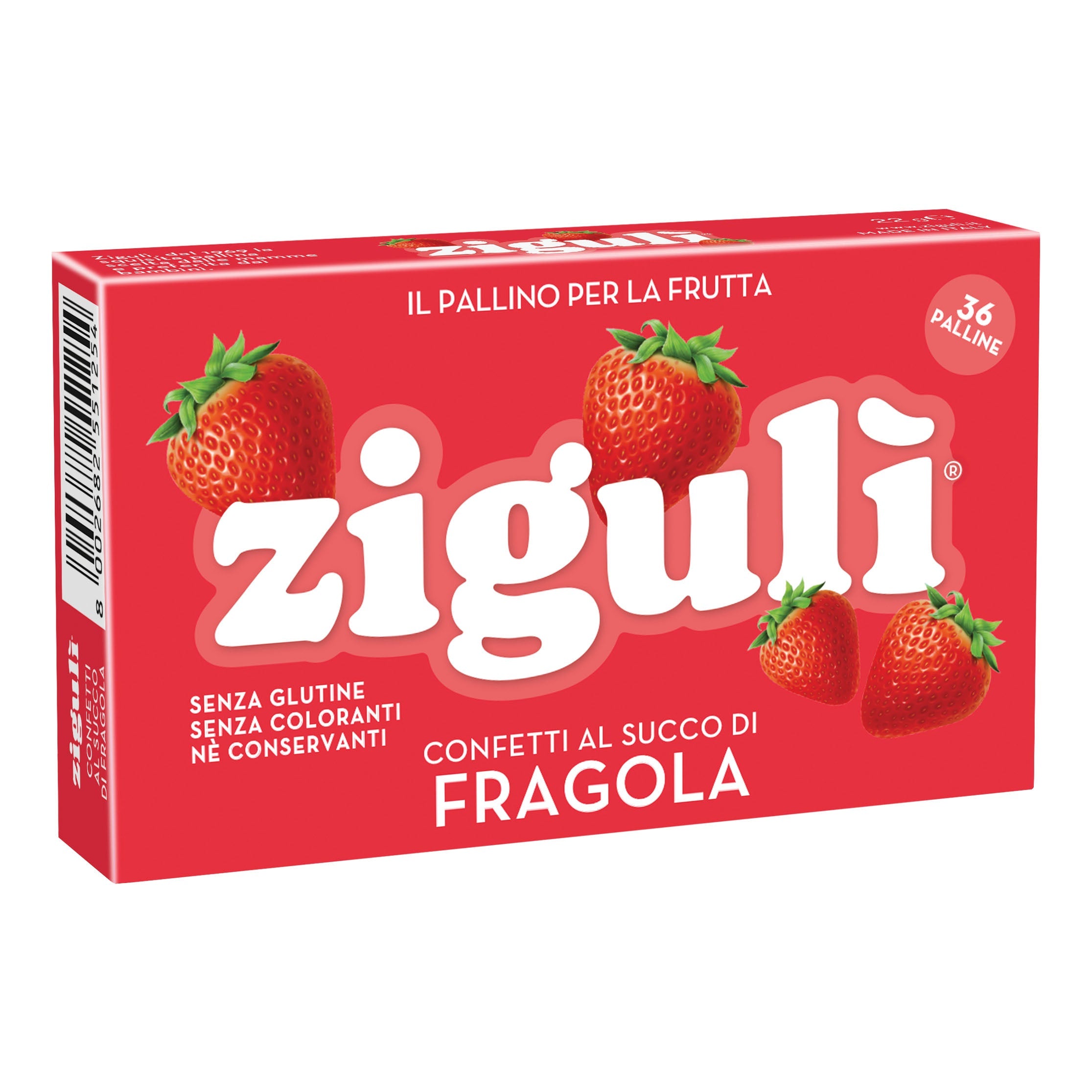 ZIGULI FRAGOLA 36 PALLINE 22 G