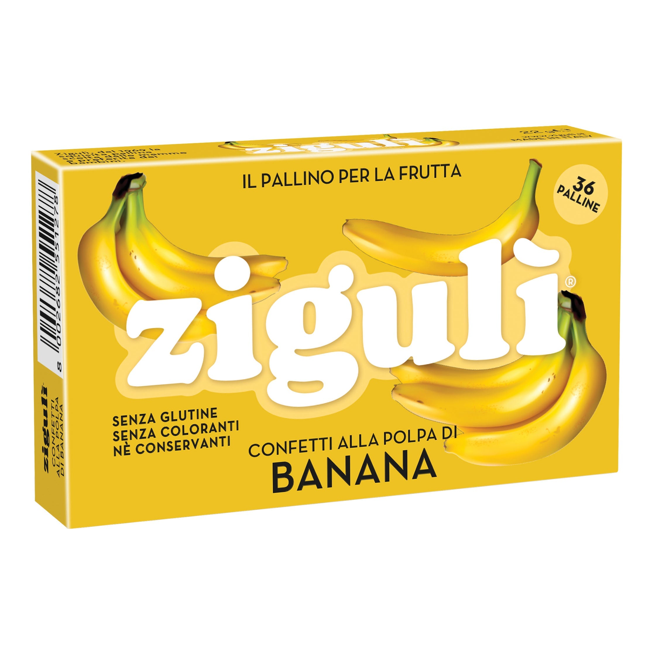 ZIGULI BANANA 36 PALLINE 22 G