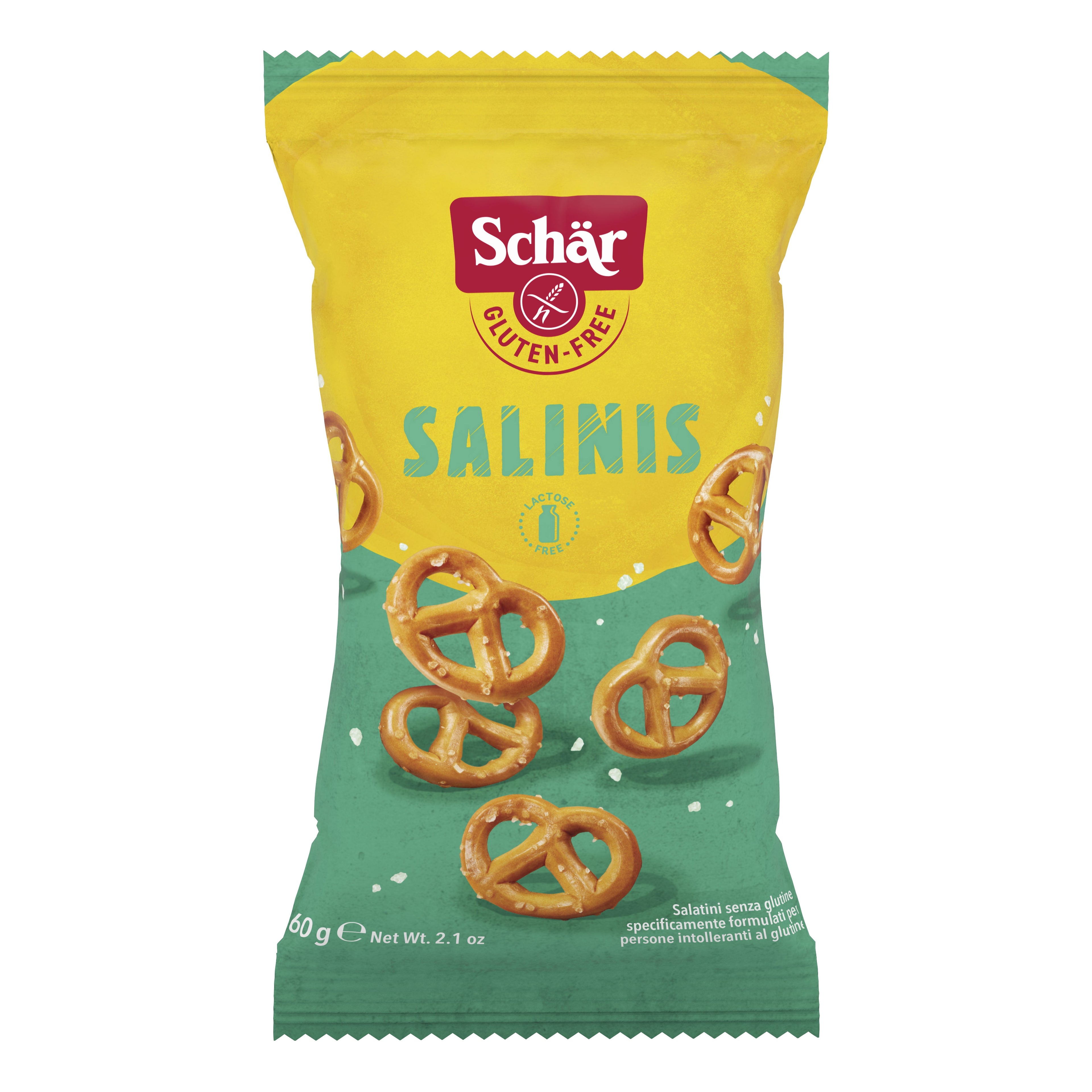 SCHAR SALINIS SALATINI SENZA LATTOSIO 60 G