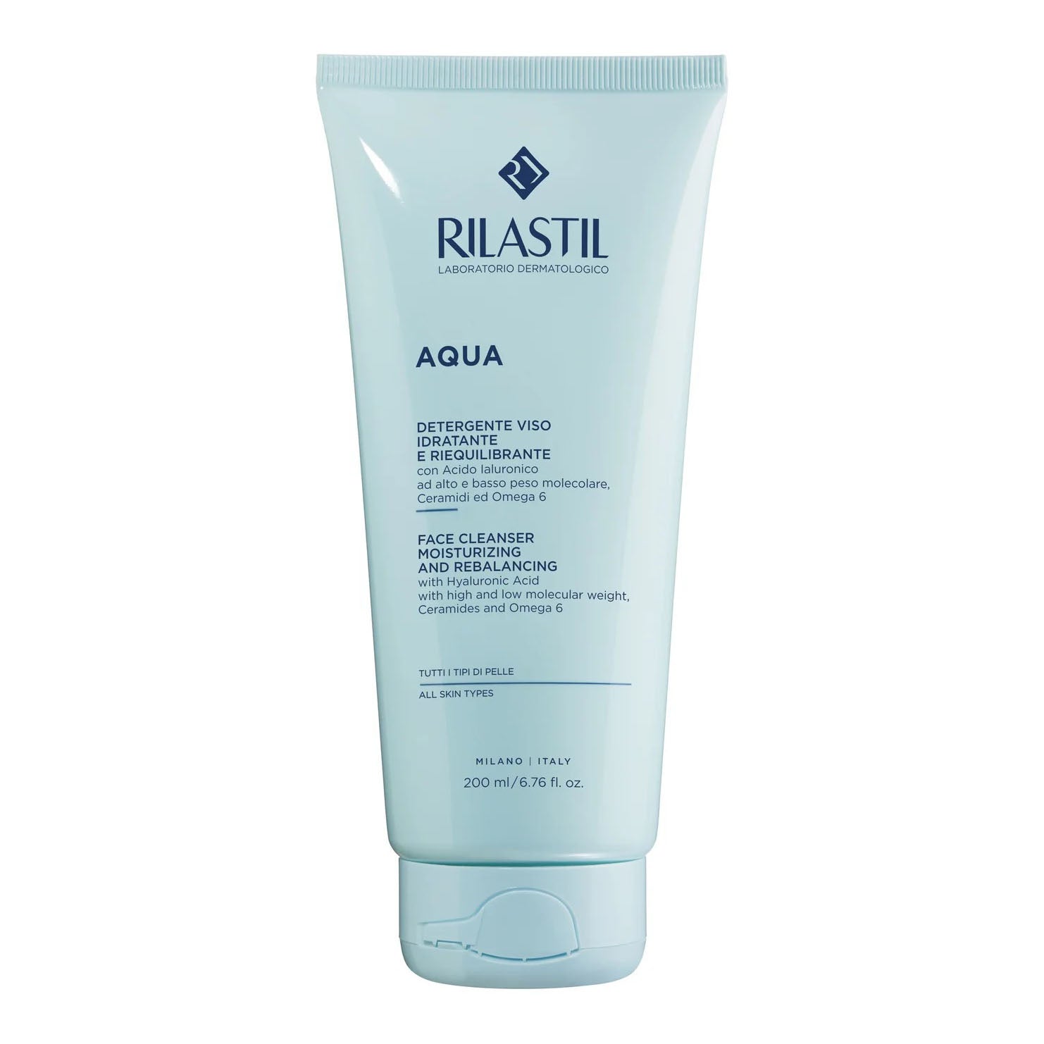 RILASTIL AQUA DET VISO 200 ML