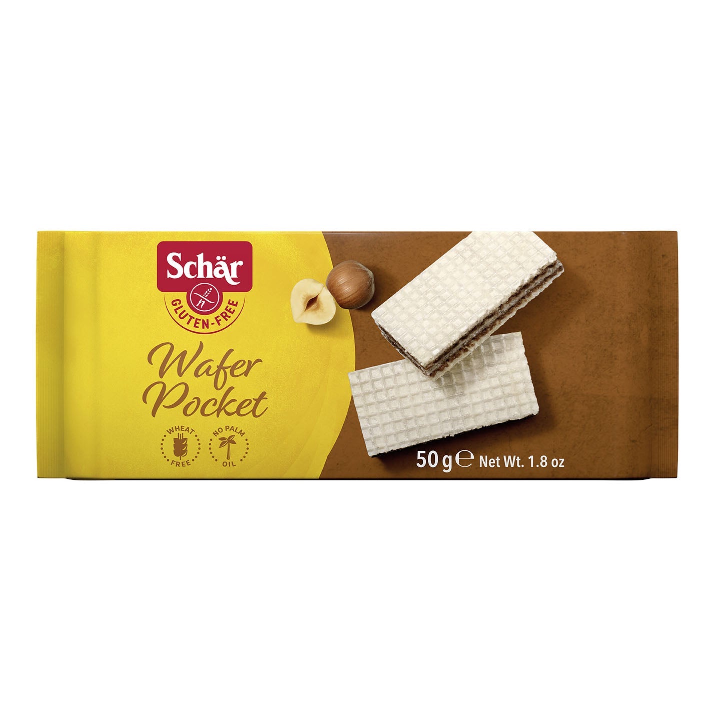 SCHAR WAFER POCKET ALLA NOCCIOLA 50 G