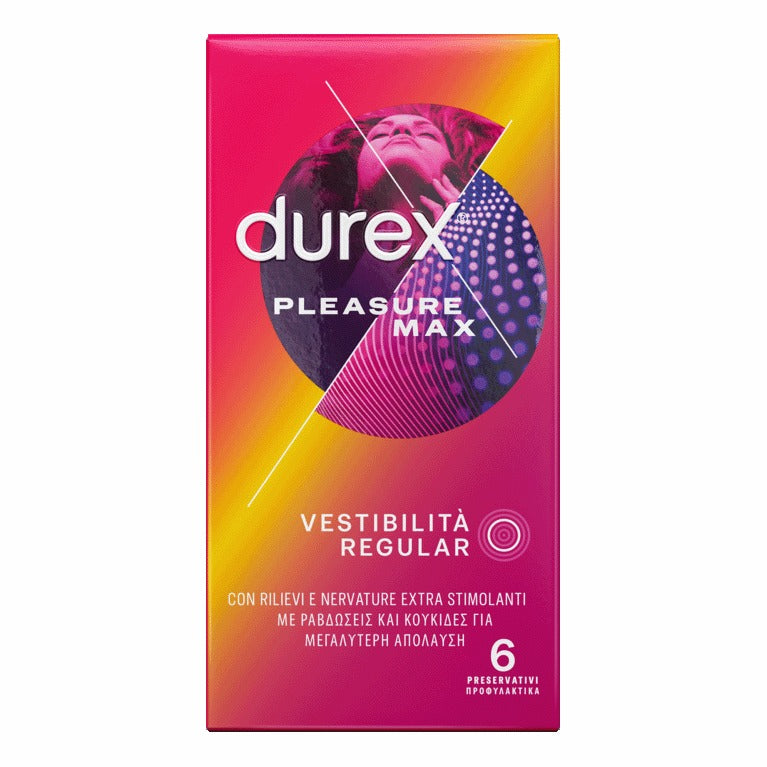 PROFILATTICO DUREX PLEASUREMAX EASYON 6 PEZZI