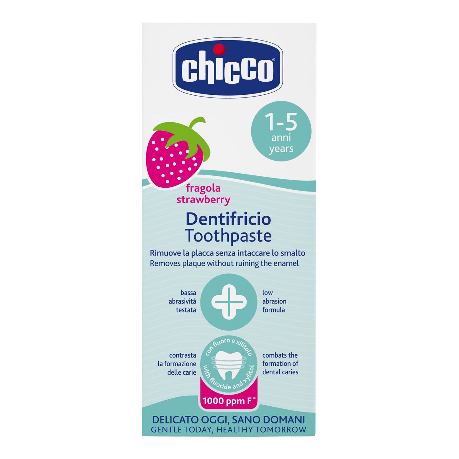 CHICCO DENTIFRICIO FRAGOLA 50 ML 12M+ CON FLUORO