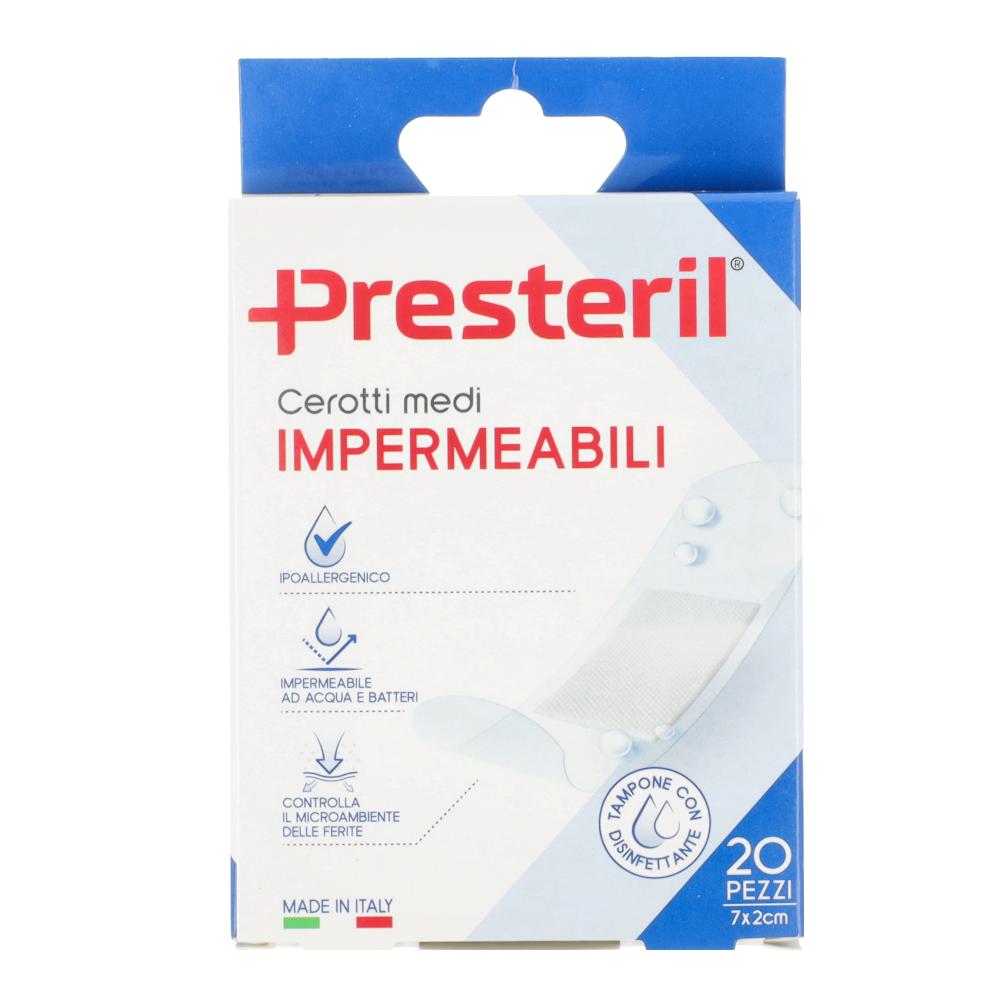 CEROTTO MEDIO MEDIPRESTERIL IMPERMEABILE 7X2CM 20 PEZZI