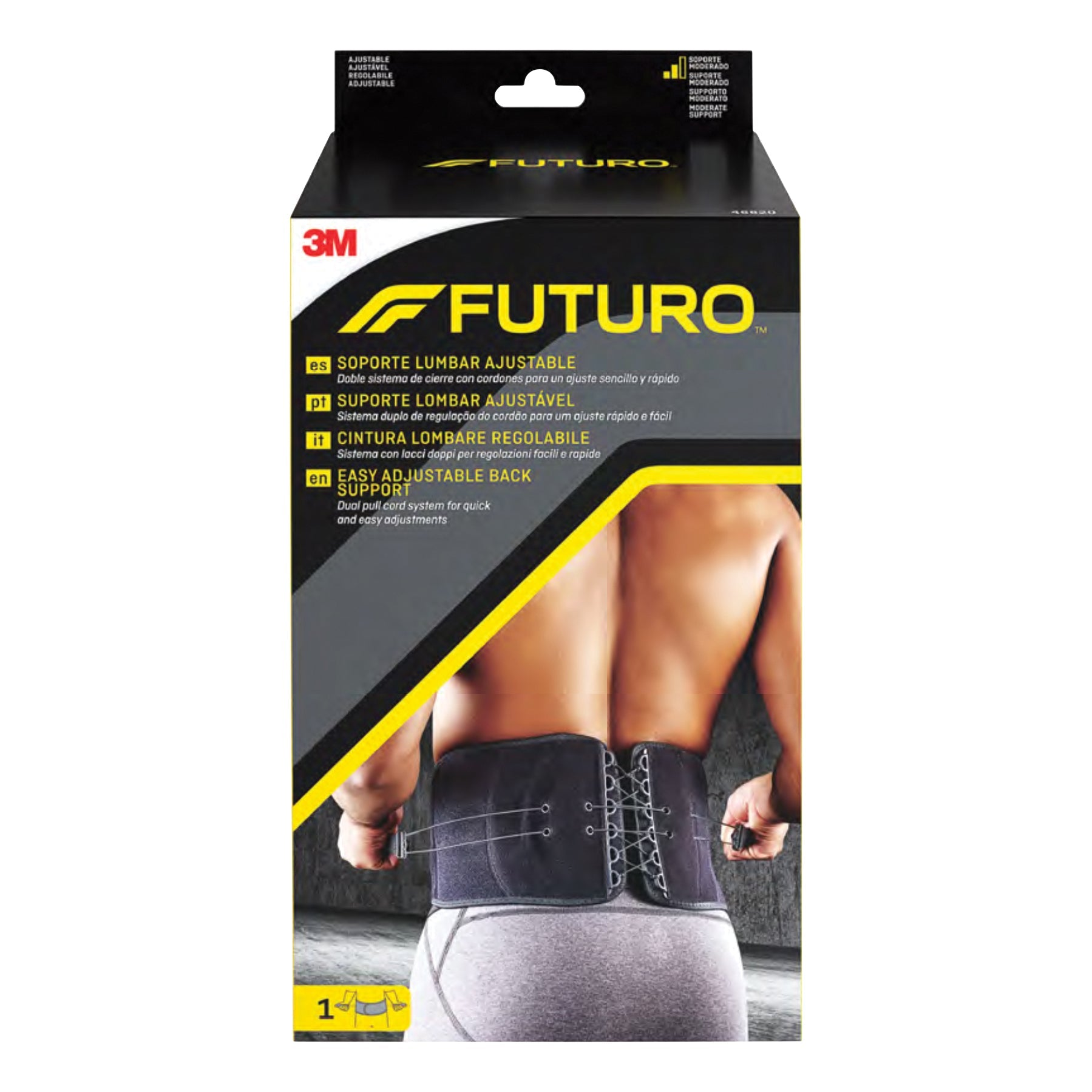 CINTURA LOMBARE FUTURO REGOLABILE