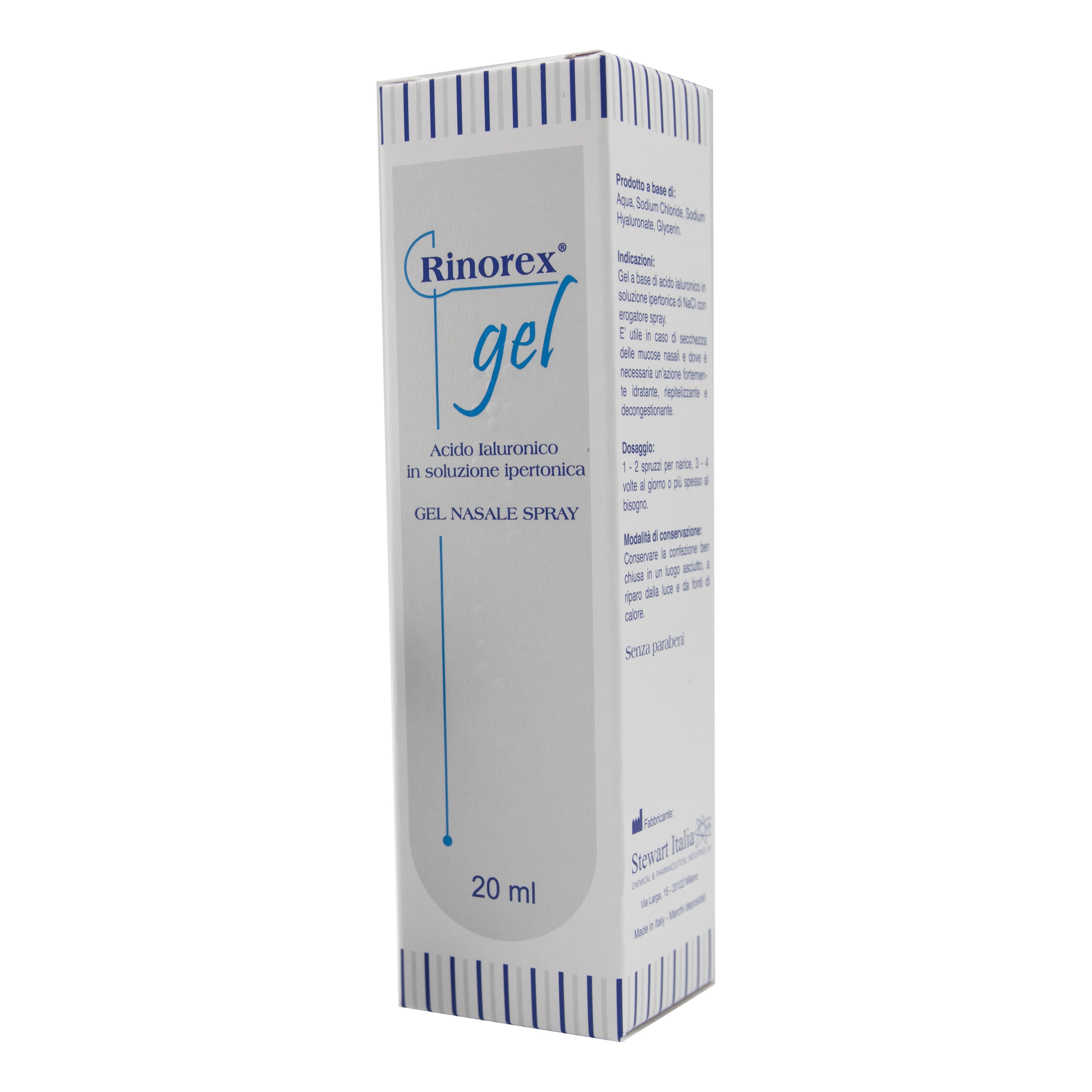 GEL NASALE RINOREX 20 ML