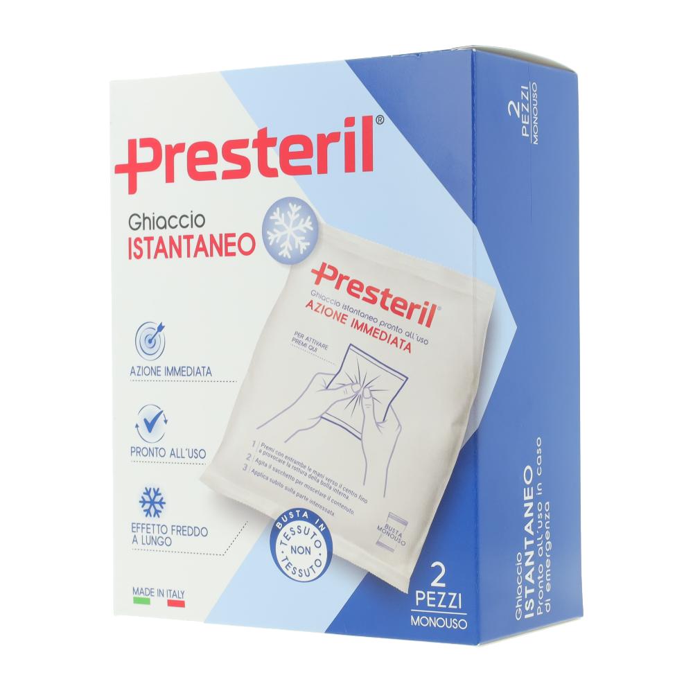 GHIACCIO ISTANTANEO MEDIPRESTERIL 2 BUSTE IN ASTUCCIO