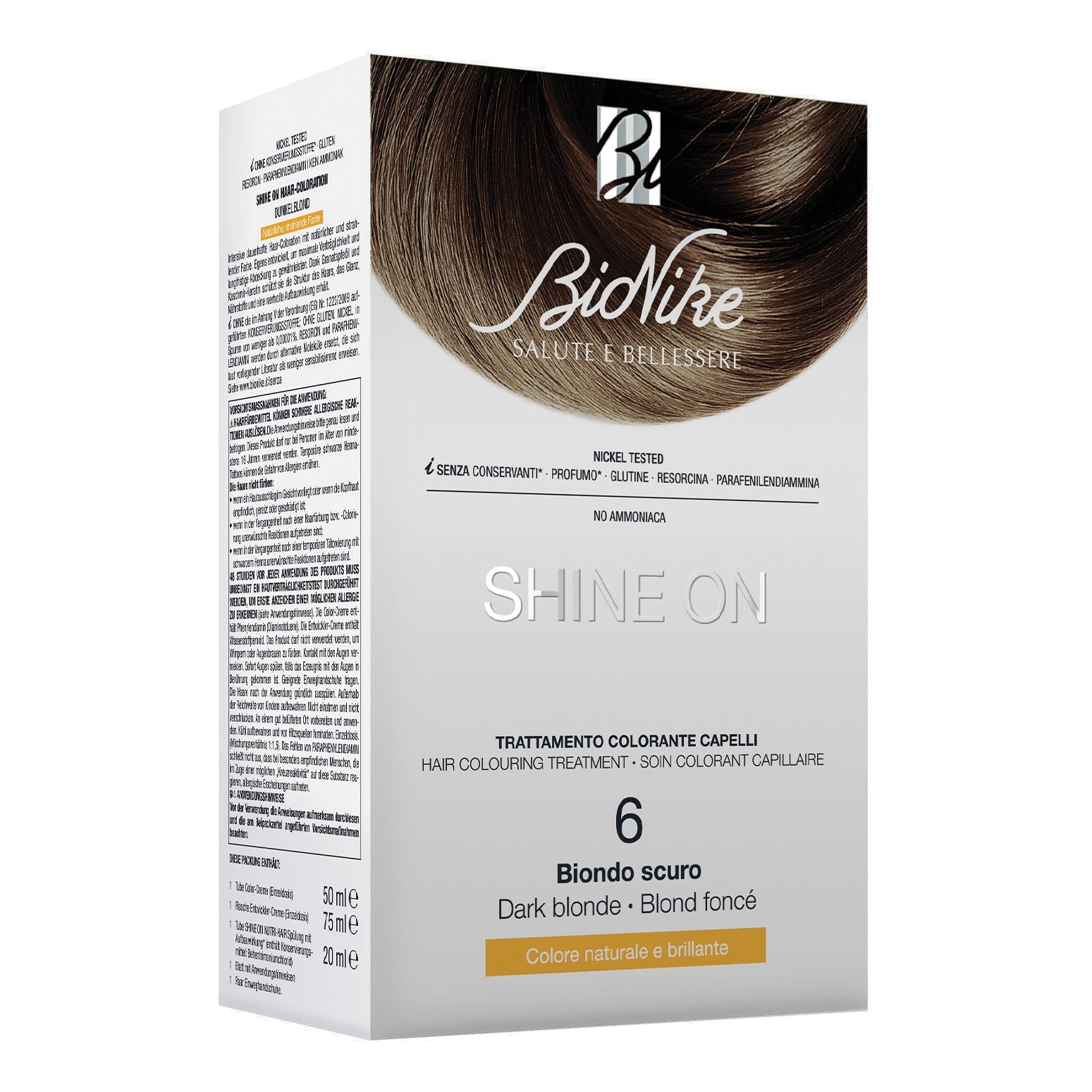 BIONIKE SHINE ON CAPELLI BIONDO SCURO 6