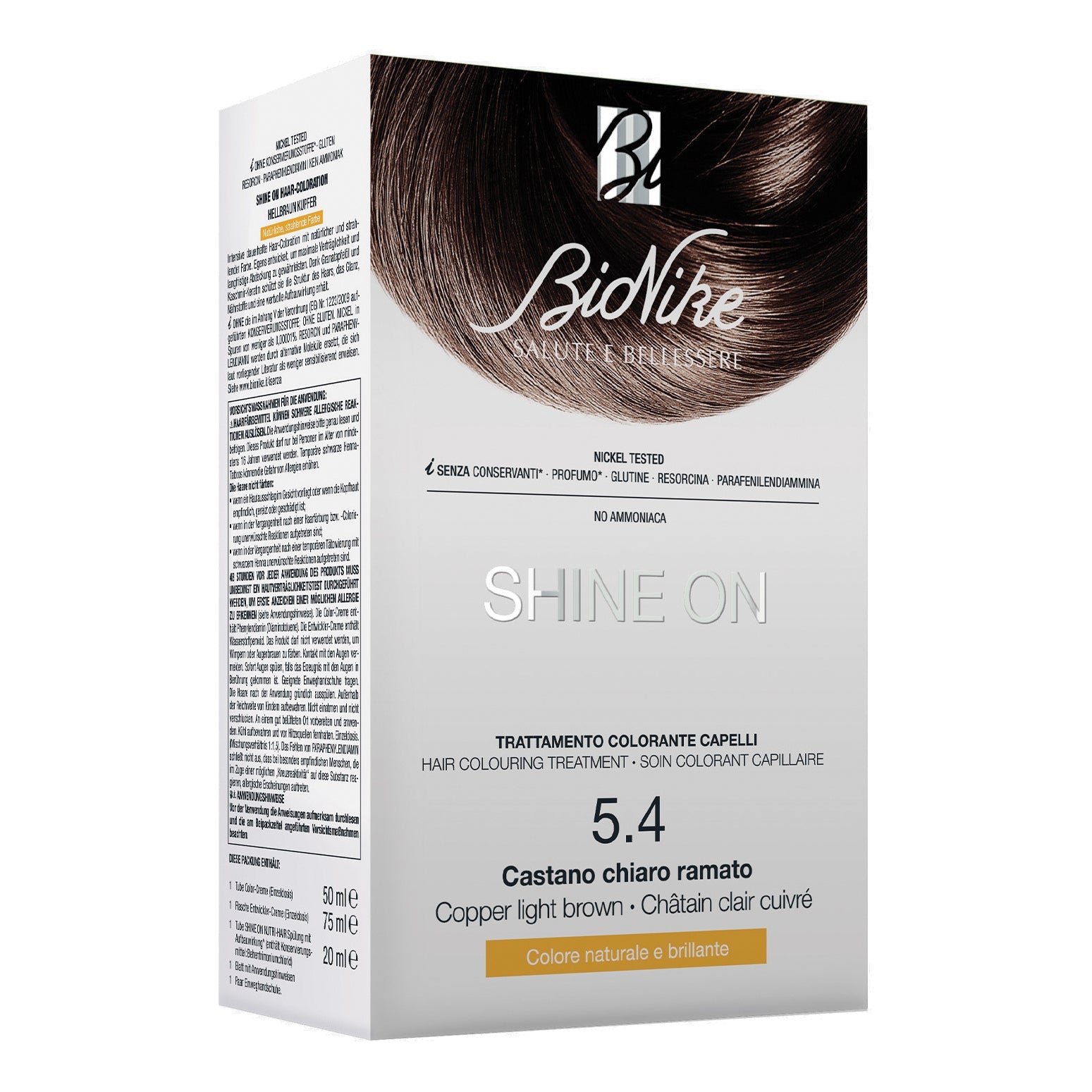 BIONIKE SHINE ON CAPELLI CASTANO RAMATO 5.4