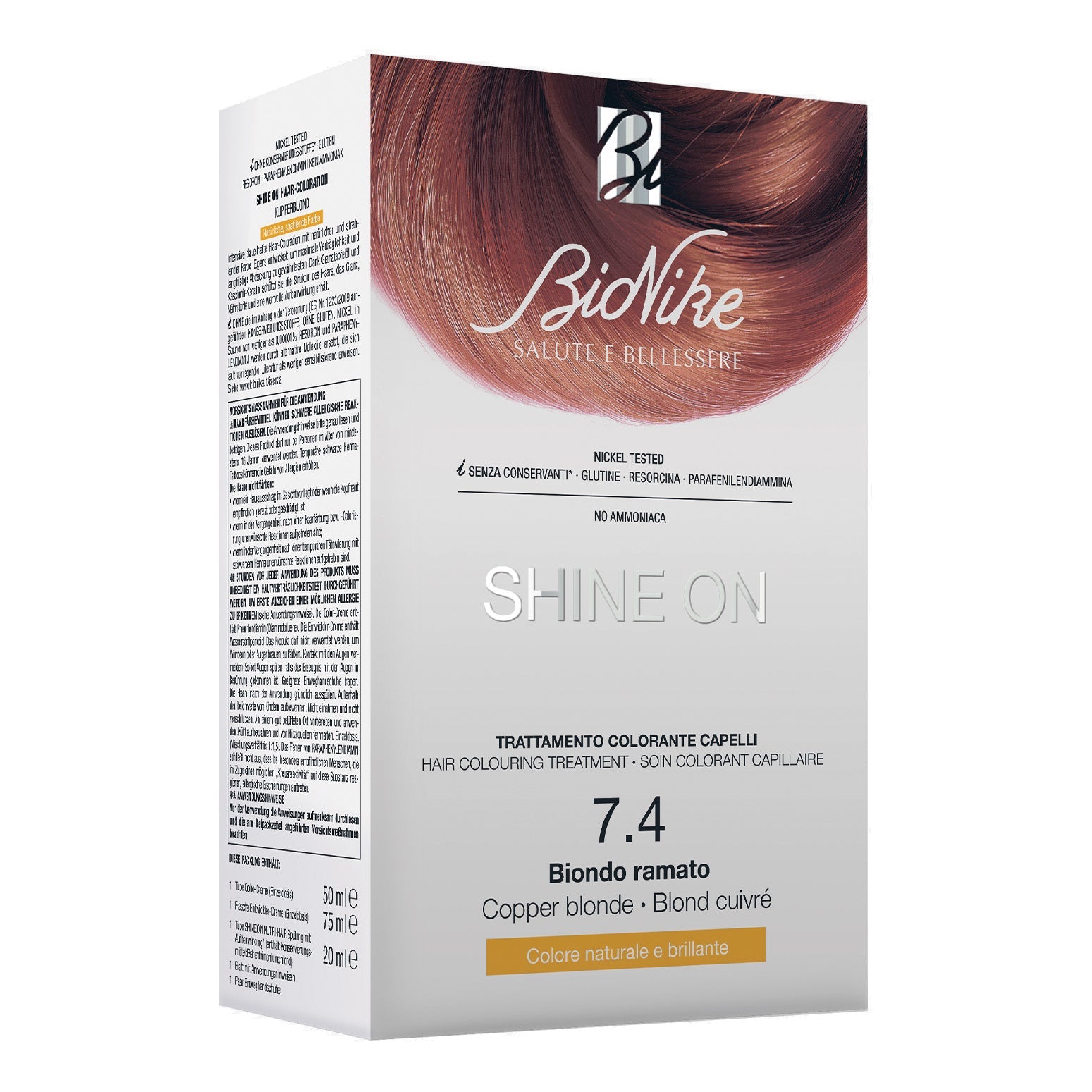 BIONIKE SHINE ON CAPELLI BIONDO RAMATO 7.4