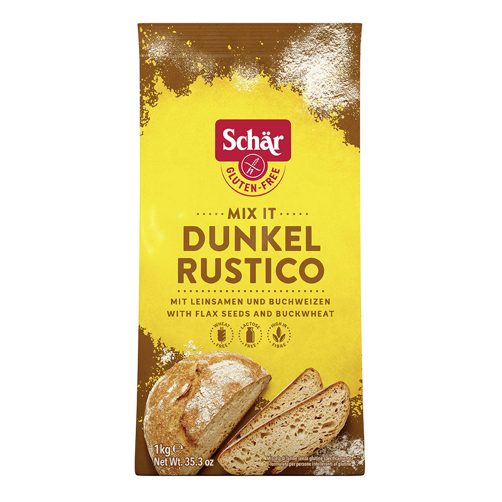 SCHAR MIX IT DUNKEL RUSTICO SENZA GLUTINE SENZA LATTOSIO 1 KG