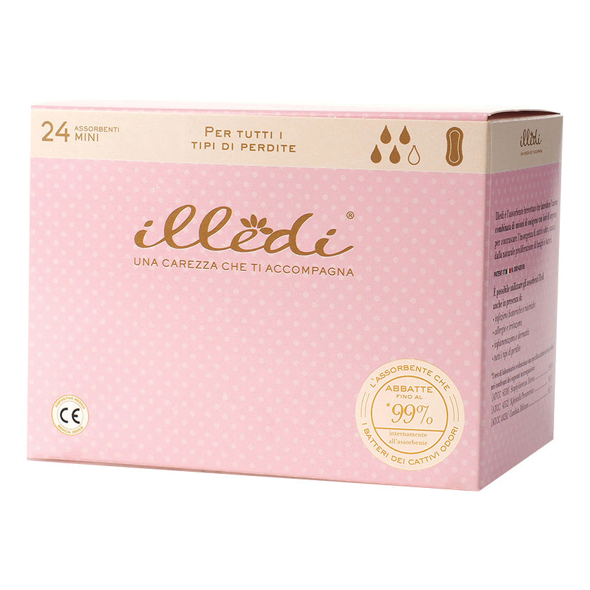 ILLEDI MINI ASSORBENTE CON ALI 16 PEZZI