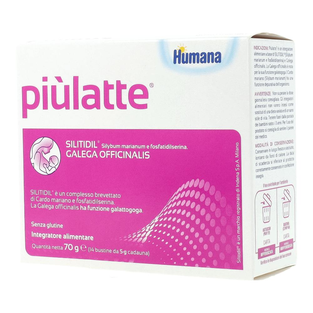 PIULATTE HUMANA 14 BUSTE